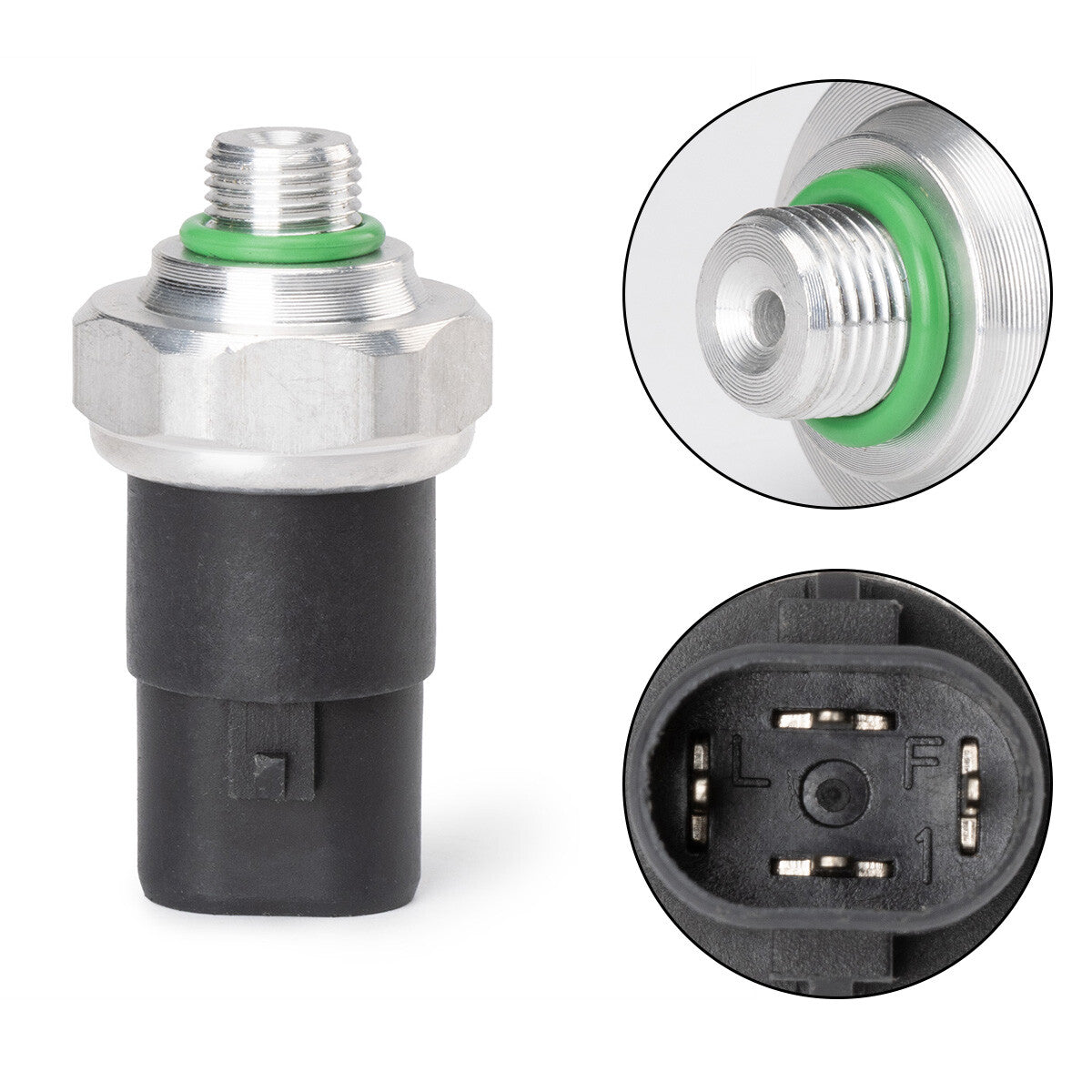 Air conditioning pressure switch 443400050, applicable to for Mazda , for Honda , and for Toyota models 88645-60030 and 88645-08010-.