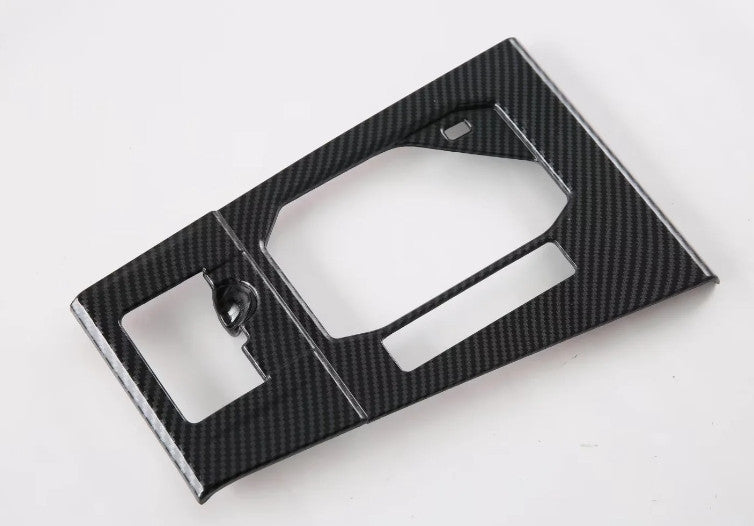 Carbon Fiber Gear Shift Panel Cover For 2024 for Toyota Yaris Cross Accessories Trim