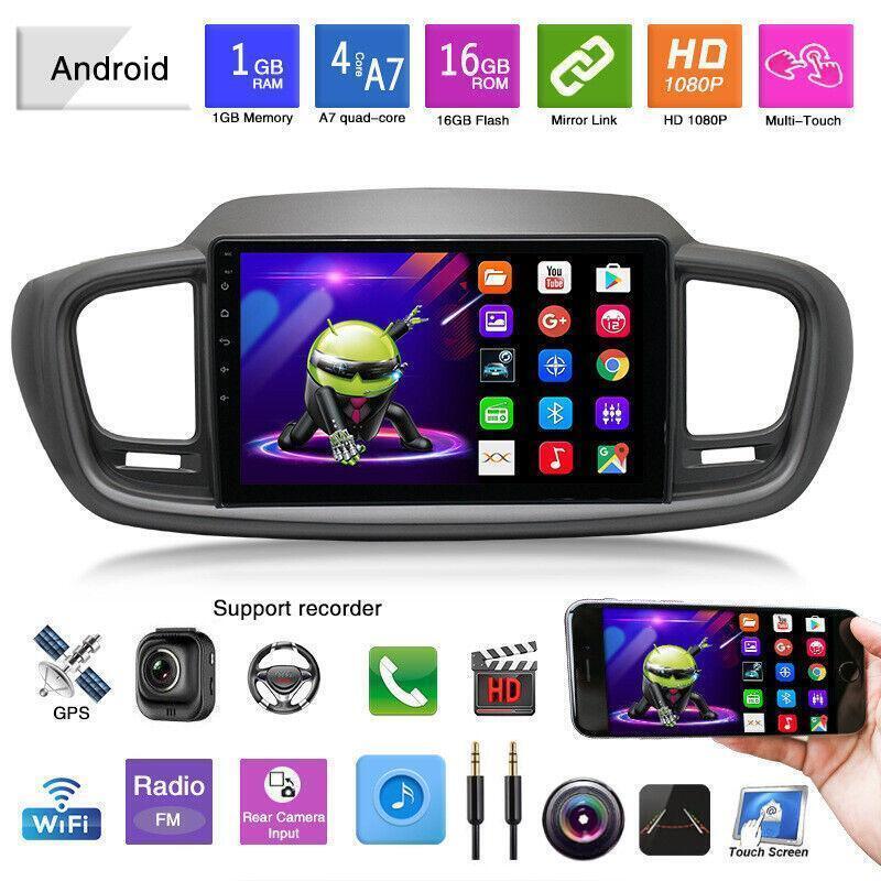 Car MP5 Fit For 2015-2018 for Kia Sorento 10.1Player Android 9.1 Radio GPS 16GB