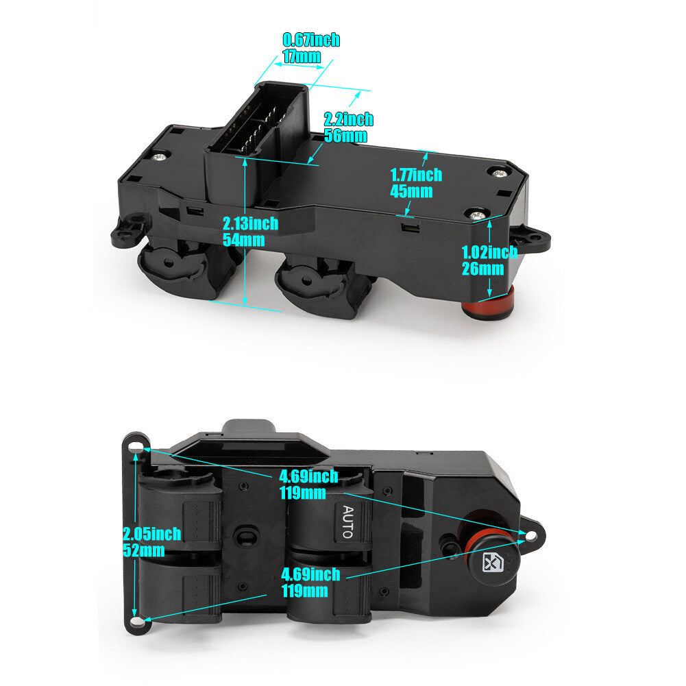 Fits For 2002-2006 for Honda CR-V Electric Power Window Master Control Door Switch