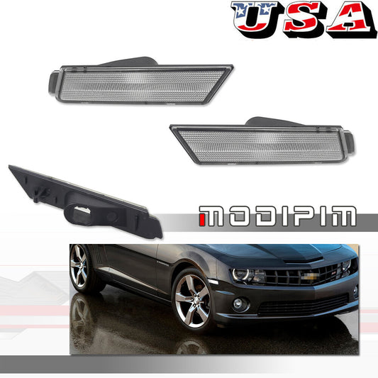 For 2010-15 for Chevrolet Camaro Clear Lens Front Marker Light Housing Replacement Kit