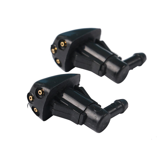 Fits for Tucson Sportage 2005-2010 2Pcs Front Windshield Wiper Washer Jet Nozzle