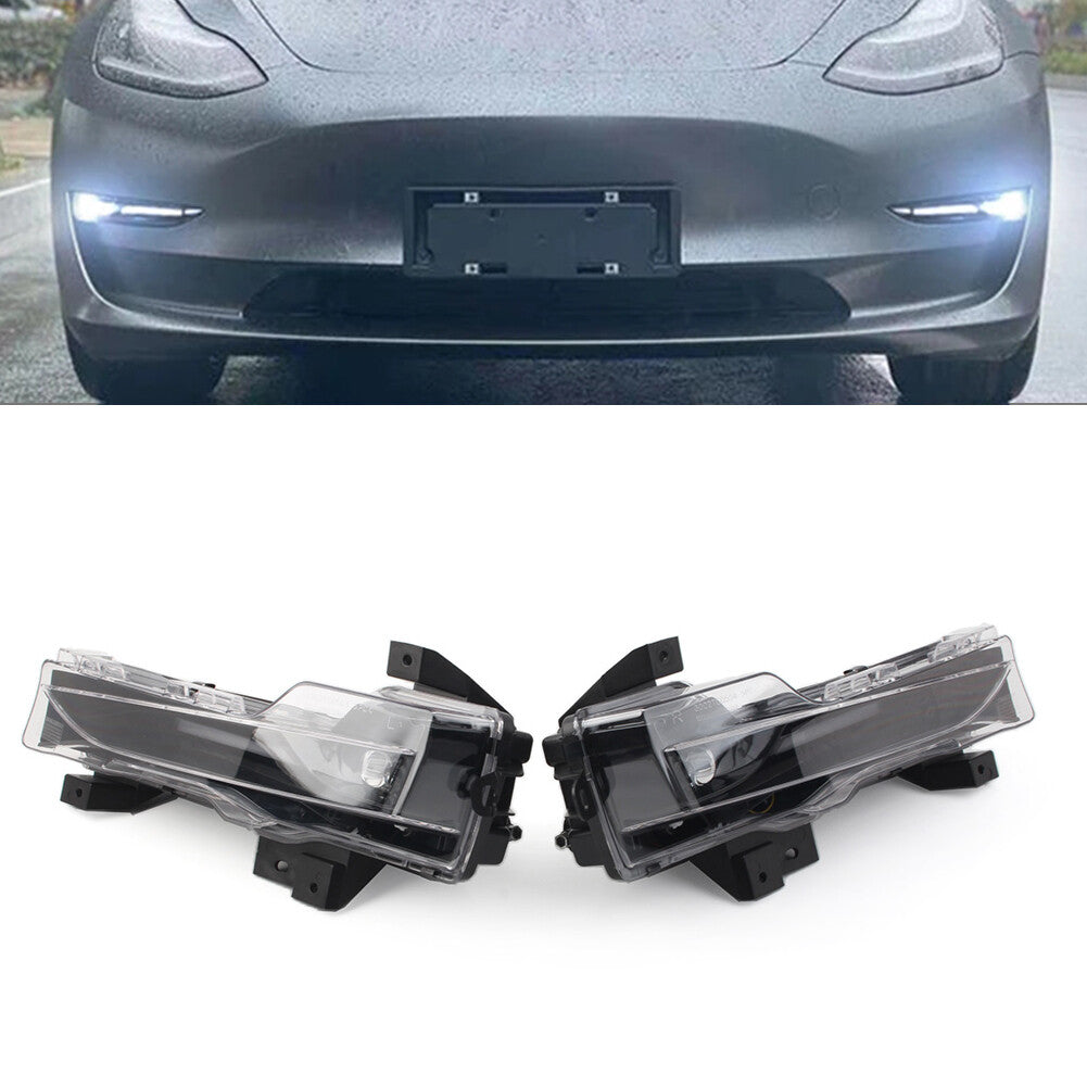 Fog Lamp Daytime Running Light DRL for Tesla Model 3 17-21 for Model Y 2019-2022