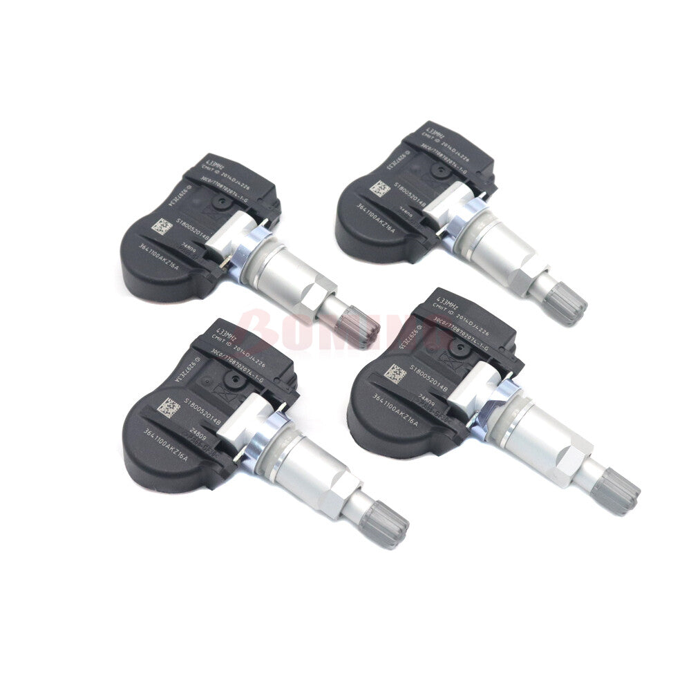 Set of 4PCS Tire Pressure Sensor 433MHz TPMS For Harvard H5 H6 3641100AKZ16A NEW