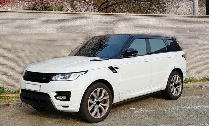 for Range Rover Sport 2014-22 Black Window Visors Sun Rain Guard Vent Deflectors