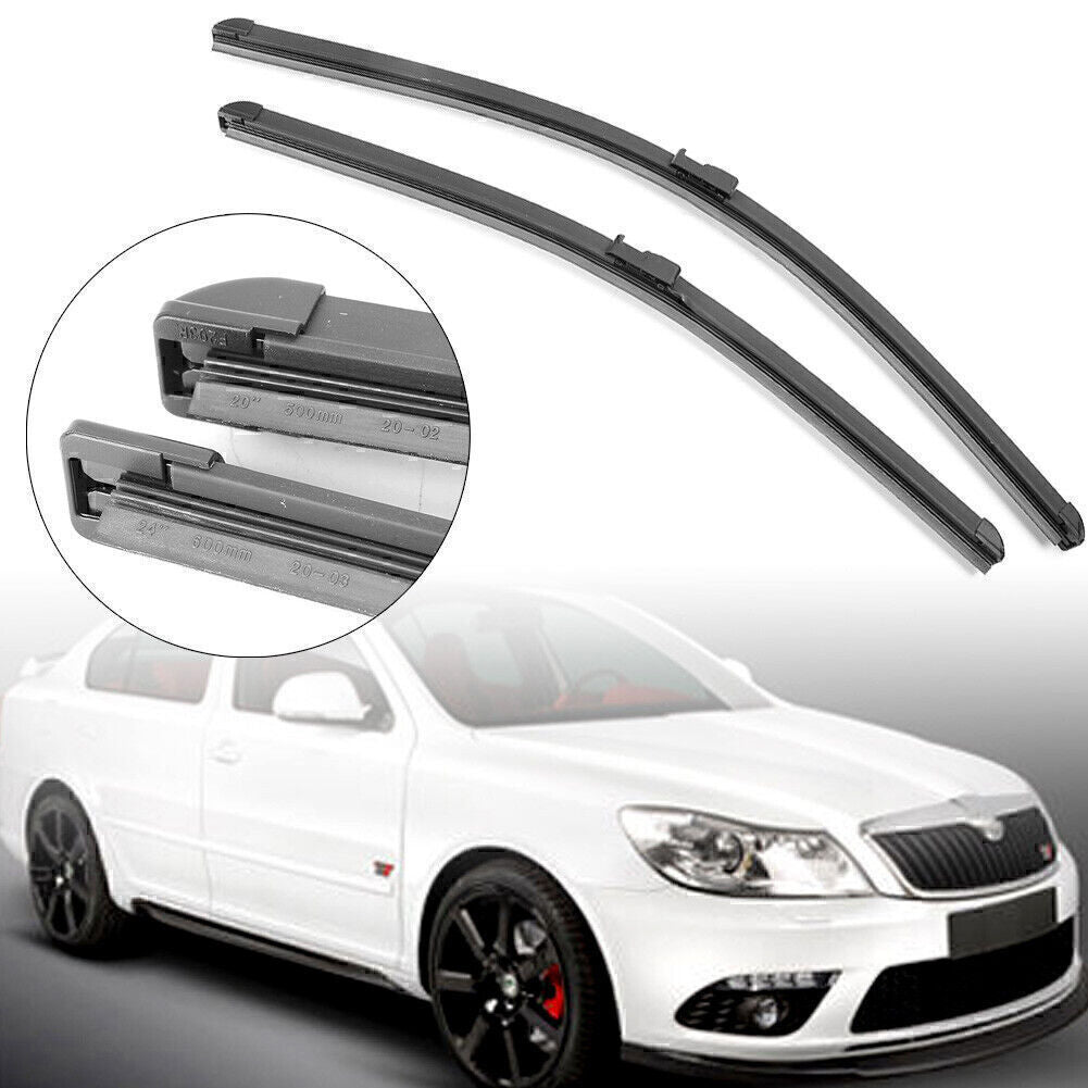 24+20 Front Windshield Wiper Blade Fit for BMW X5 E70 2007-2011 X6 E71 E72 2008-12