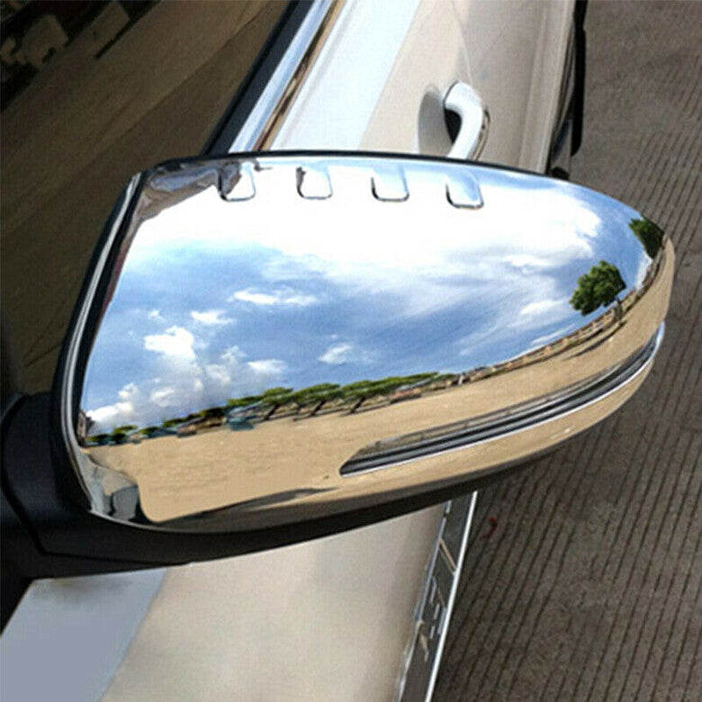 for Kia Optima 2011-2015 Chrome Exterior Rear View Side Door Mirror Cap Cover 2X