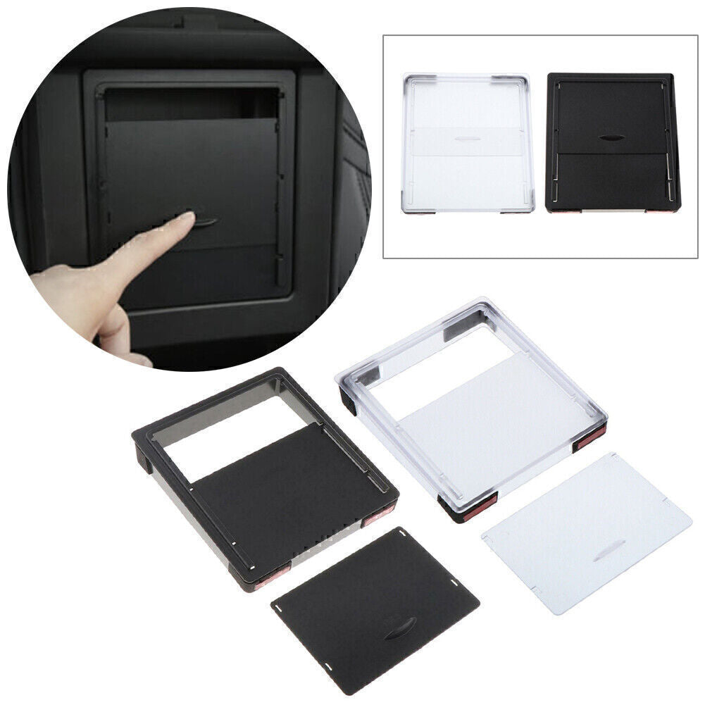 Car Console Armrest Hidden Storage Box Cover Trim Case Fit for Tesla Model 3 2017-19