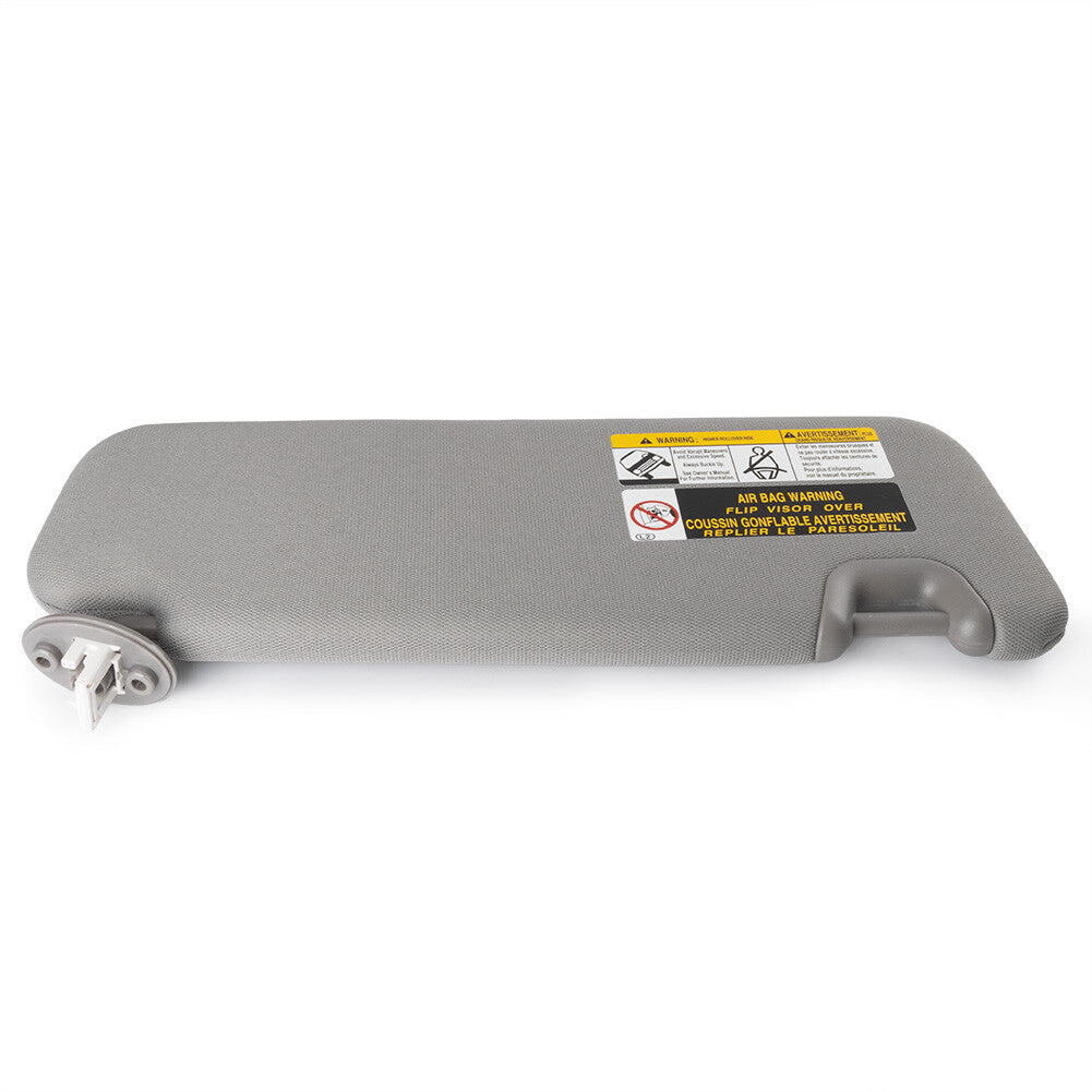 Gray Left Driver Side Sun Visor 74320-0E074-B0 for Toyota Highlander 14-19 16 17