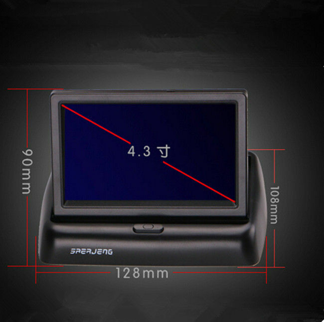 Car Rear View Monitor 4.3 Color TFT LCD Screen Folding Auto Monitor Digital