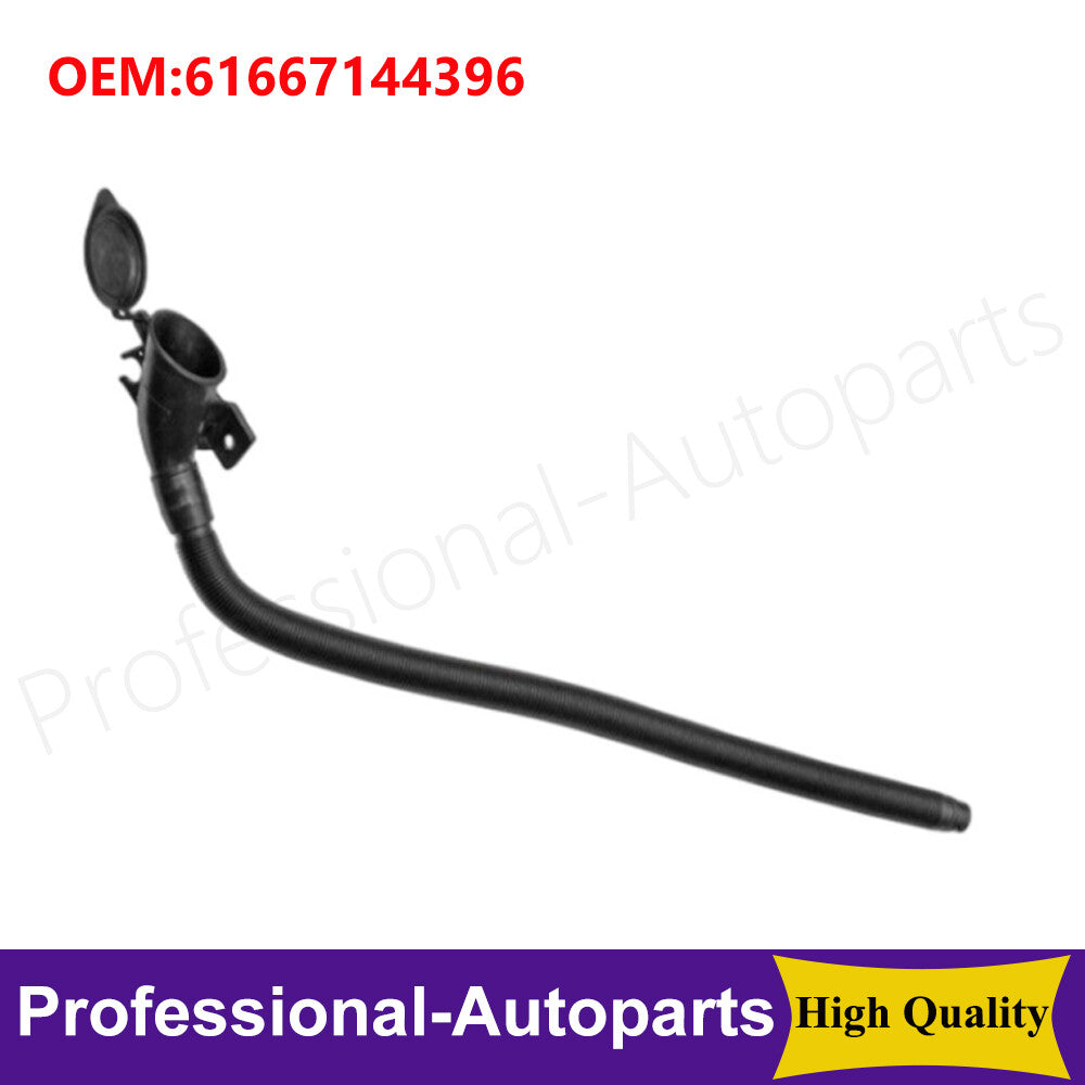 61667144396 Washing machine water reservoir filling pipe with cover suitable for BMW E60 E61 E63 E66