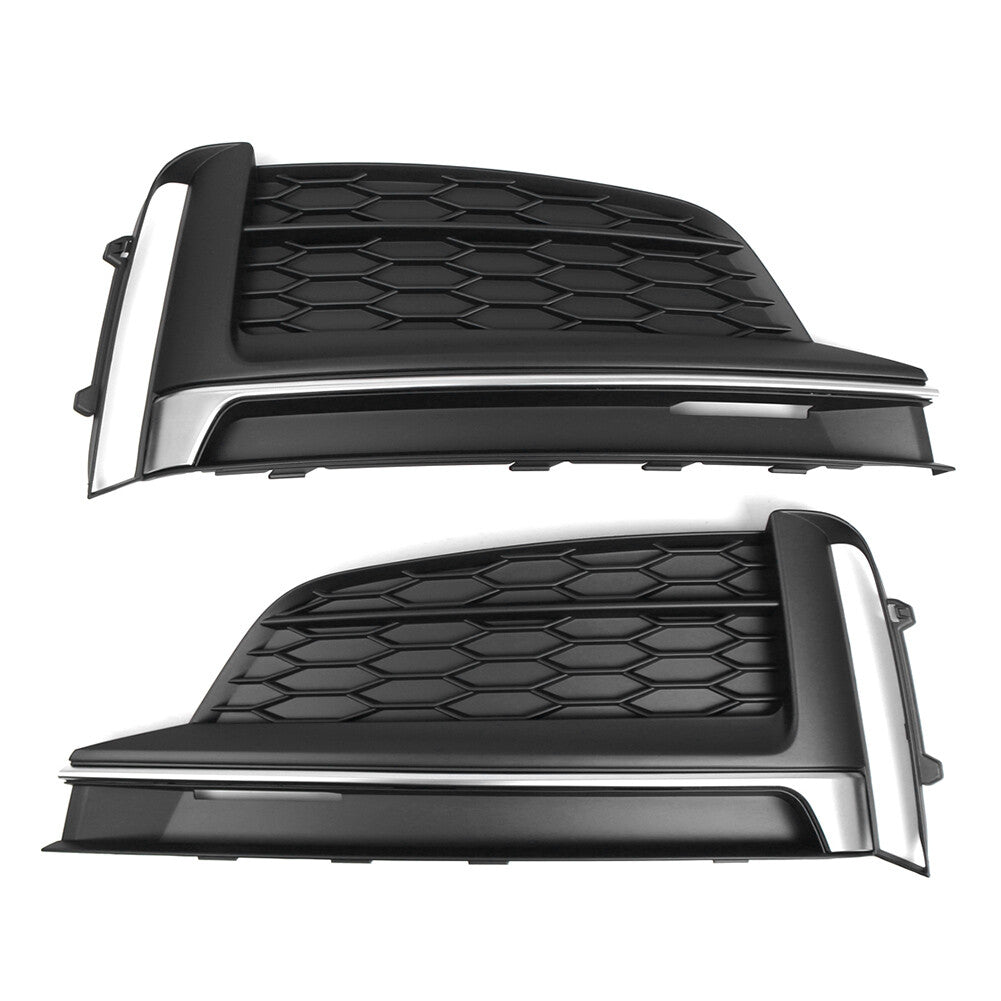 Front Bumper Fog Light Lamp Grill Bezel Cover for Audi A5 S5 2017-2020 19