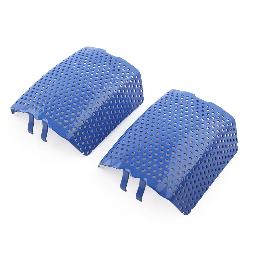 Steel Front Caliper Screen Inserts for Harley V-Rod  Touring 2006-2019 Blue