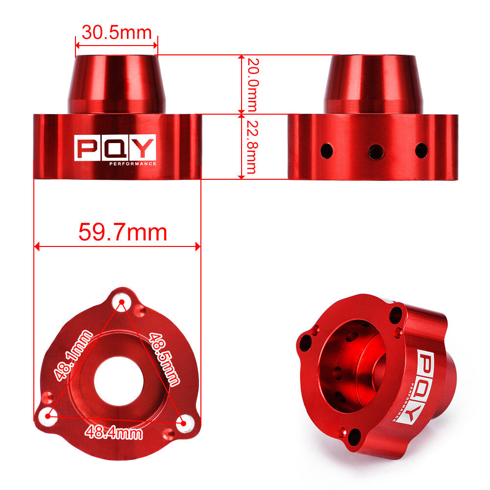 Blow Off Valve Diverter Spacer for VW for Audi A3 A4 DV BOV TSI FSI MK5 GTI B7 2.0T