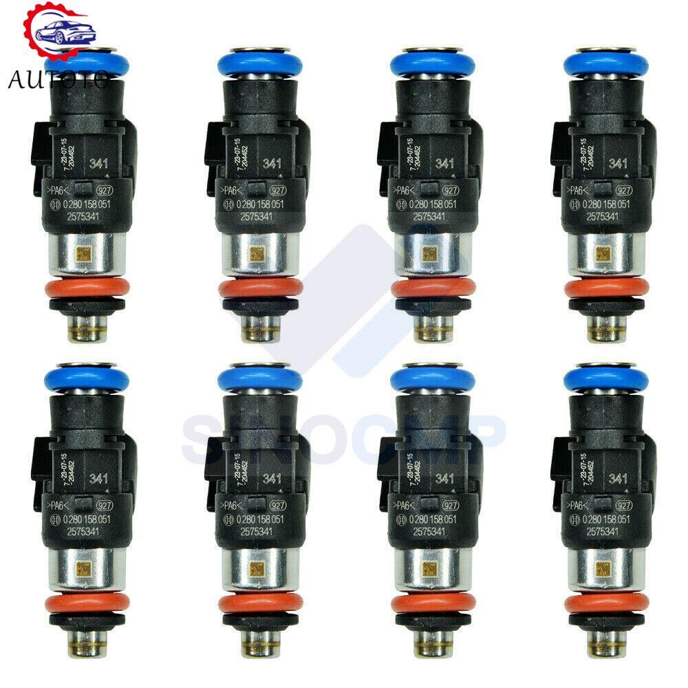 8pcs Fuel Injector 12576341 for Chevy for Corvette Z06 7.0L 2006-2013 for Pontiac G8 GT