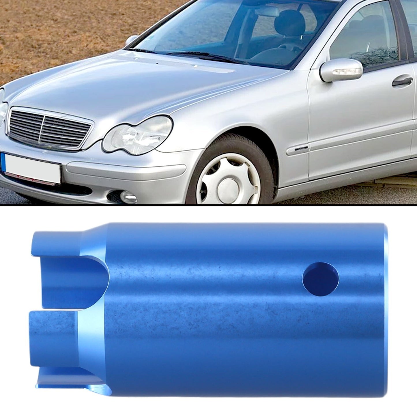 1-piece W204 ignition lock ring removal tool, practical switch socket sleeve