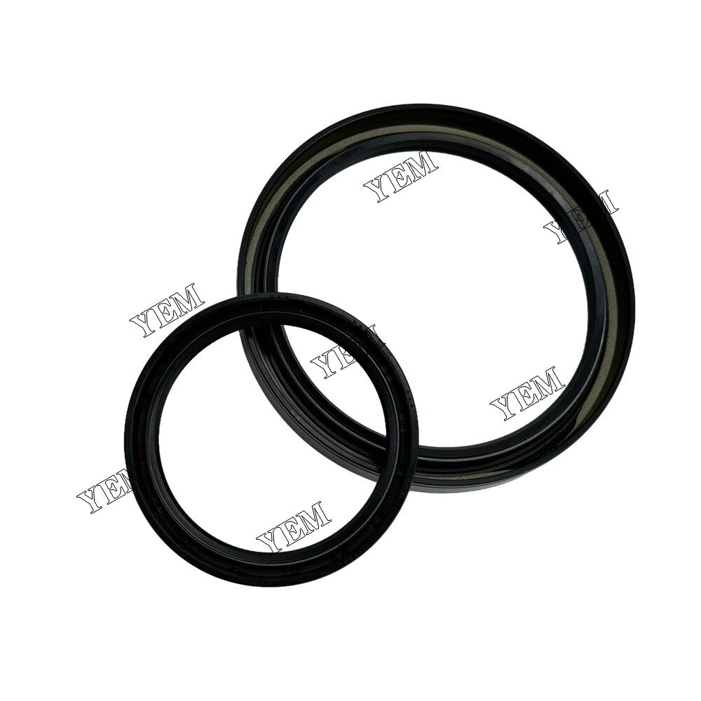 D6D crankshaft oil seals are suitable for Volvo diesel engine parts. D6D front and rear oil seals are also available.