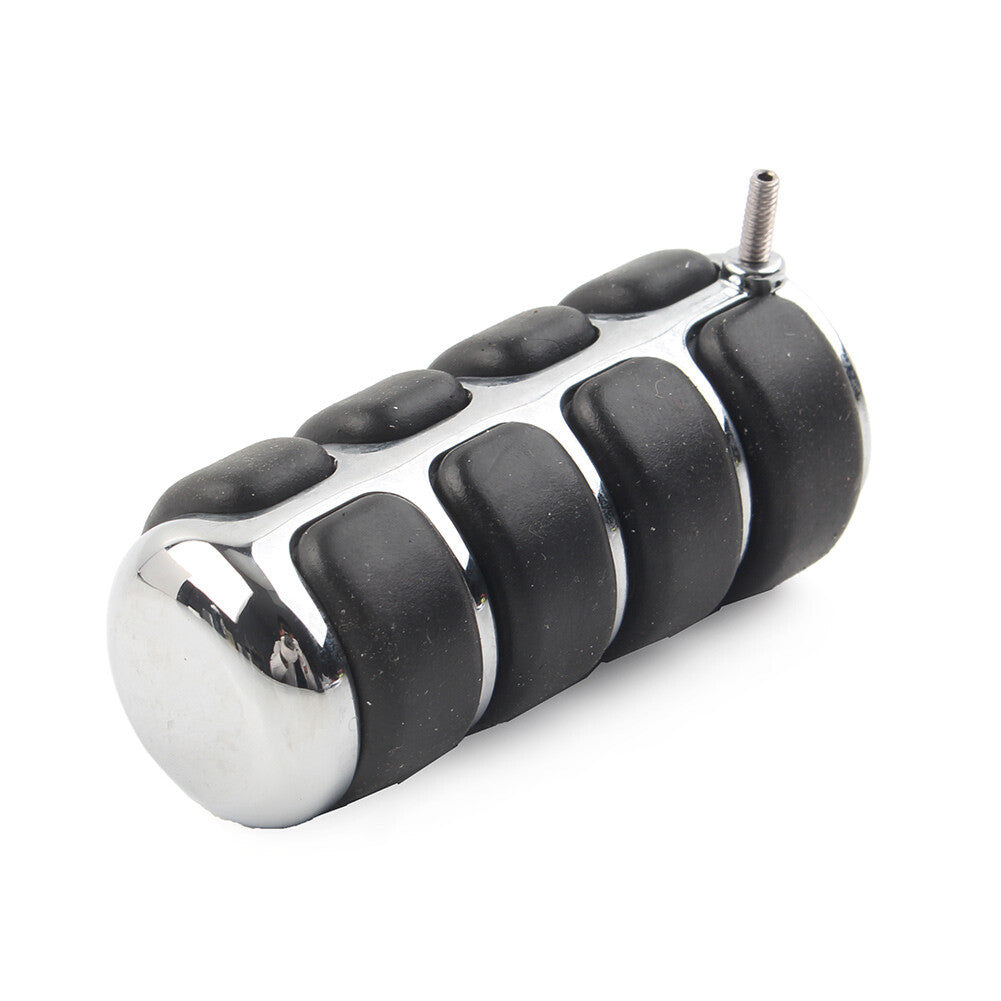 Round Gear Shift Brake Lever Peg Toe Heel Pedal Cover for Yamaha V-Star Raider