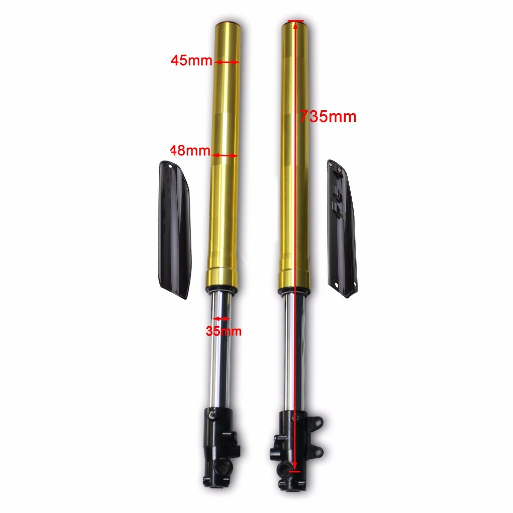 Upside Down 735mm 29-inch Fork Suspension Pit Trail Bike Taodao Apollo