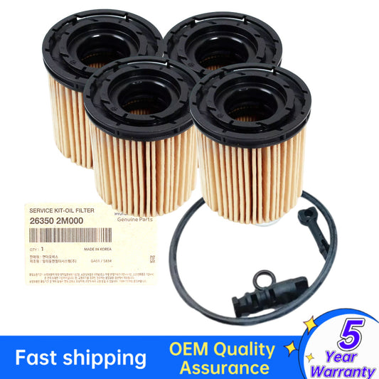 FOR 2021-2023 for Kia K5 1.6L Engine Oil Filter 4PK 26350-2M000 for Kia Filters