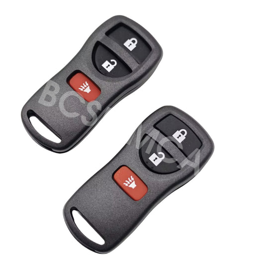 Car Remote Key Shell Fob Case Cover CWTWB1U733 Fit for Nissan Titan 2004-2015