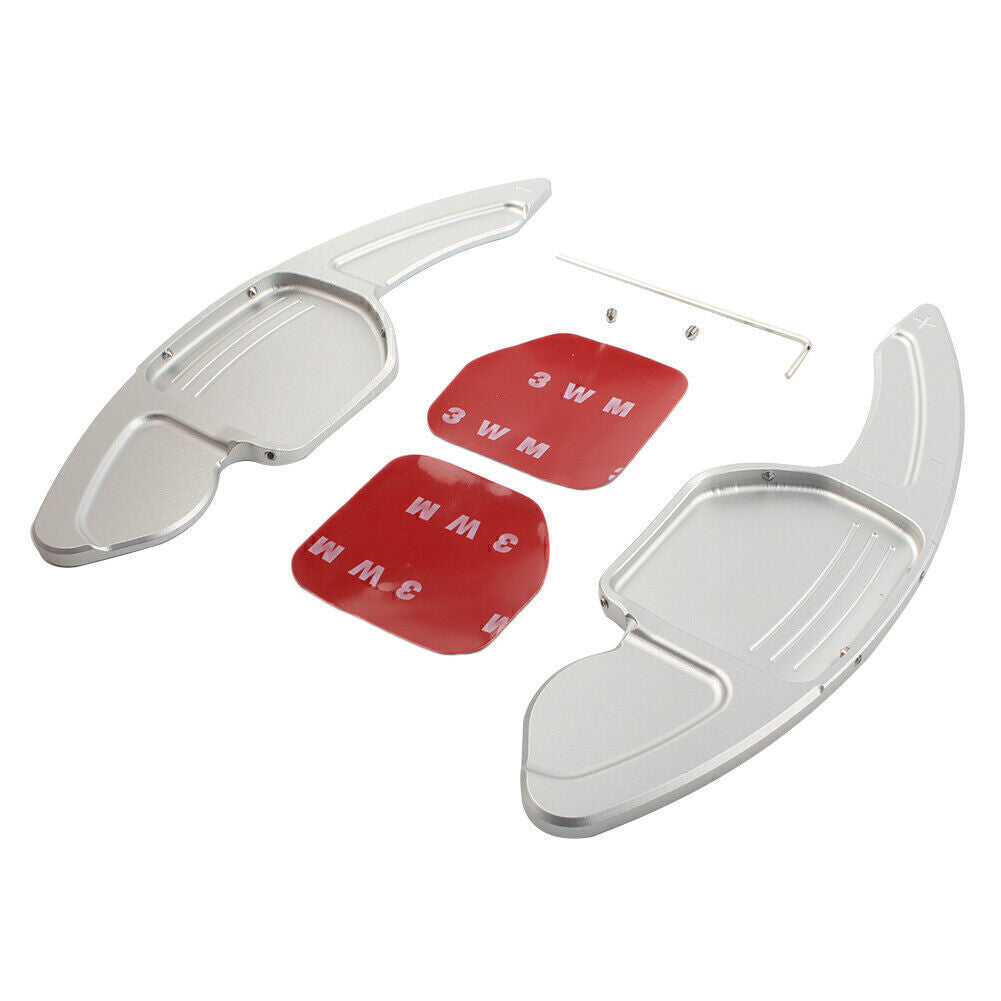 Silver Steering Wheel Shift Shifter Paddle Fit for Audi A3 A4L for A5 A6L A7 for A8 S5 S6 S7