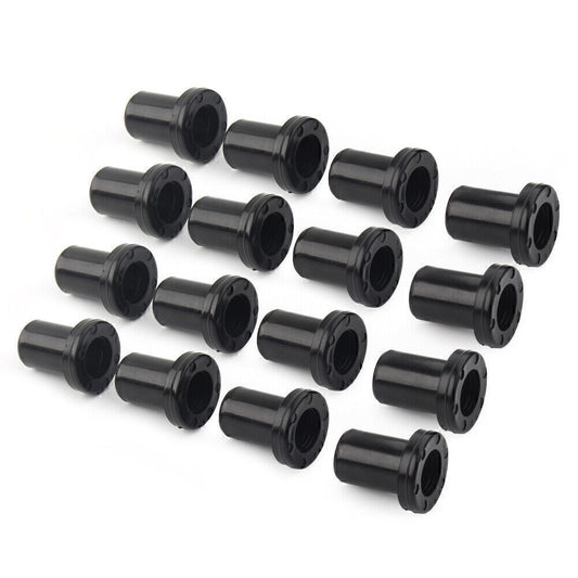 Fit Arctic Cat Suspension Bushing Kit 0403-283 16x Motorcycle Black