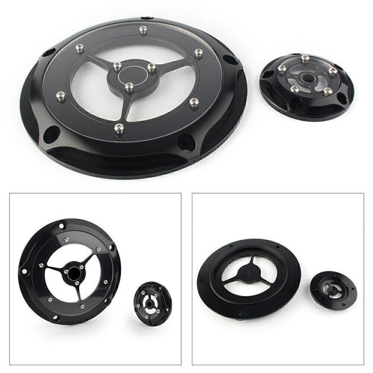 Motorcycle Derby Timing Timer Cover for Harley Road King Electra Glide Softail