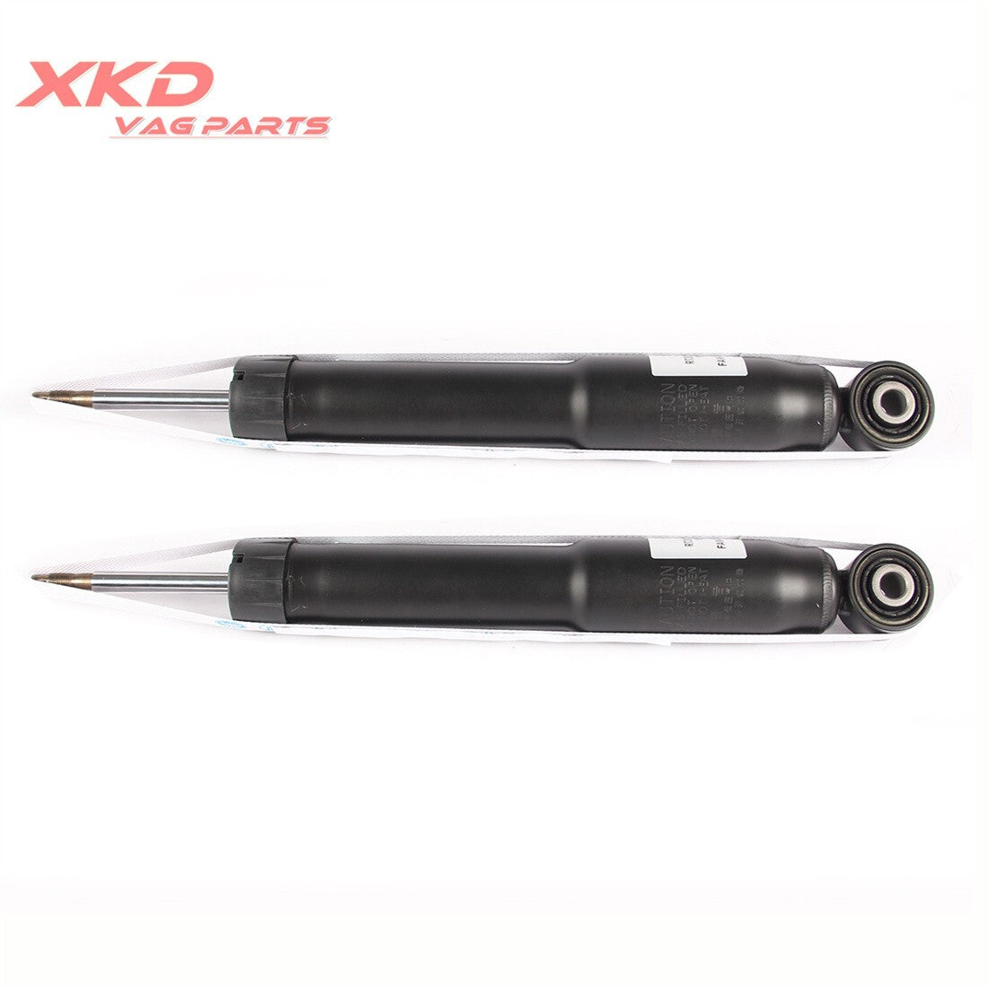 A pair of Asborber Strut Assy VDC rear shock absorbers suitable for BMW F10, F11, F18, 535i, and 550. (37126796859)
