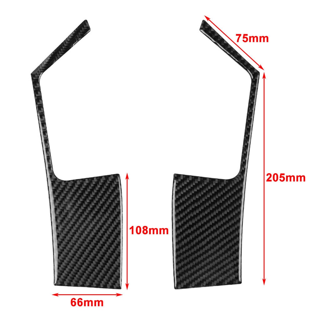 2¢ªInner Door Window Lift Switch Button Panel Cover Trim for Nissan GTR R35 08-16
