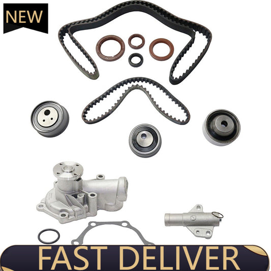 Timing Belt Water Pump Kit for Mitsubishi Eclipse Galant 2.4L SOHC 16 Valve 4G69