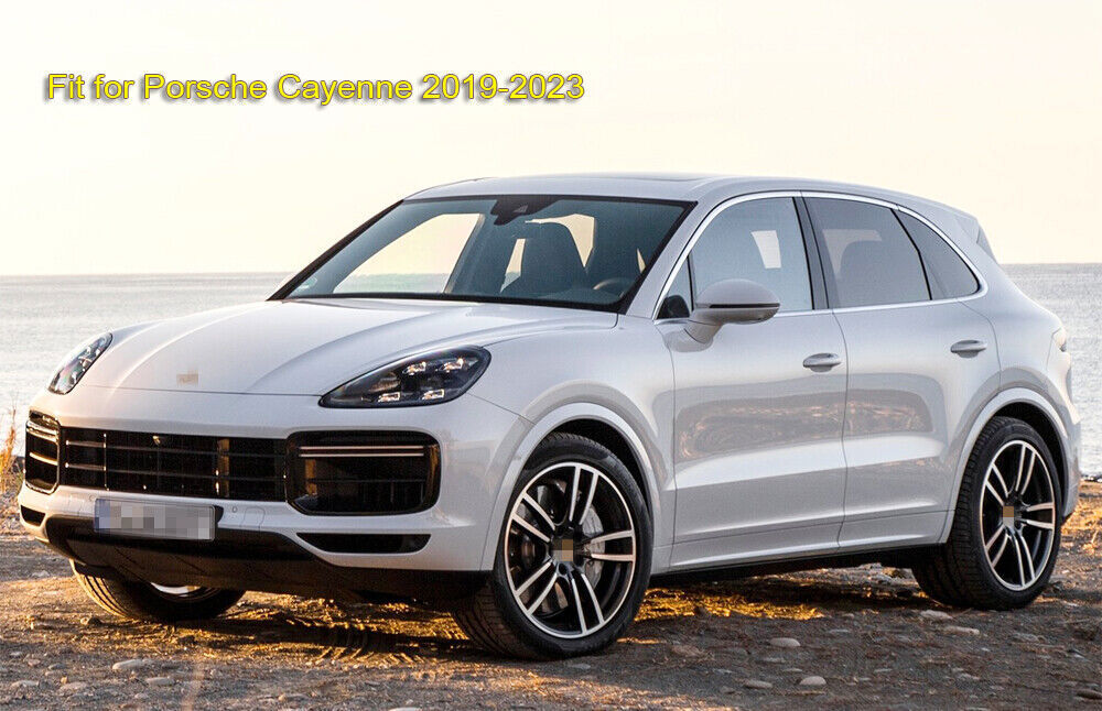 for Porsche for Cayenne 2019-2023 Window Visor Vent Sun Shade Rain Guard Door Visor