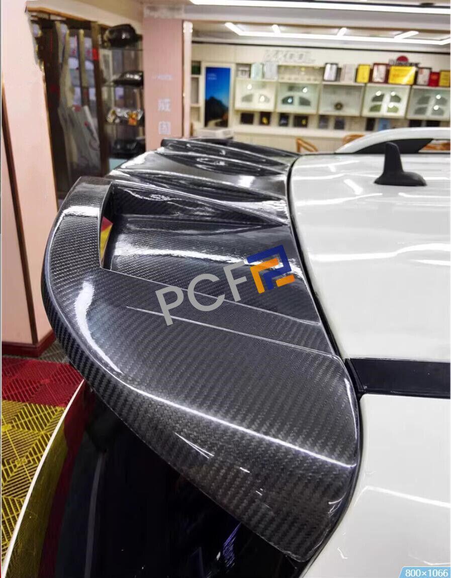 carbon fiber rear roof boiler wing trim for Mercedes-Benz GLK-Class X204 2012-2015