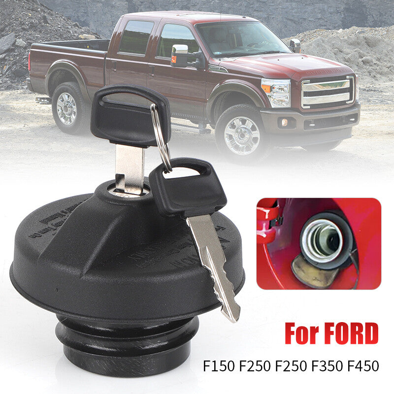 LOCKING Gas Fuel Tank Cap With Keys MGC791 Fit for FORD F150 F250 F250 F350 F450