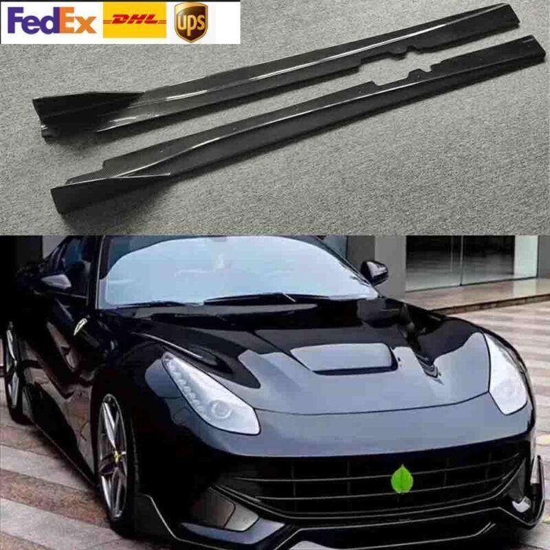 Carbon fiber side skirt for Ferrari F12 Berlinetta, DMC style.