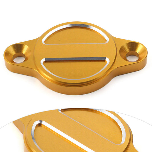 Engine Oil Filter Cap Cover Guard for DUCATI Monster 1100 1200 Multistrada Gold