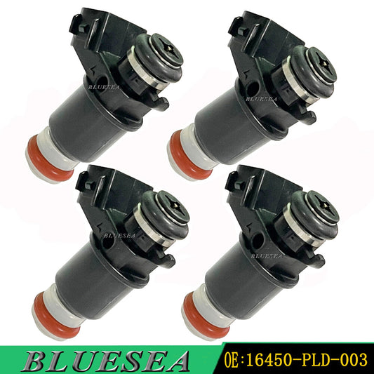 4PC NEW Fuel Injectors for Honda for Civic 1.7L EX HX DX LX 2001-2005 16450-PLD-003