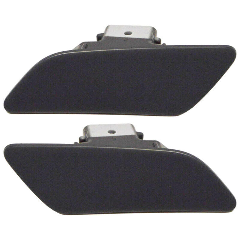 Pair HeadLight Washer Cover Lamp Powerwash Cap Fit for Porsche for Panamera 2014-16