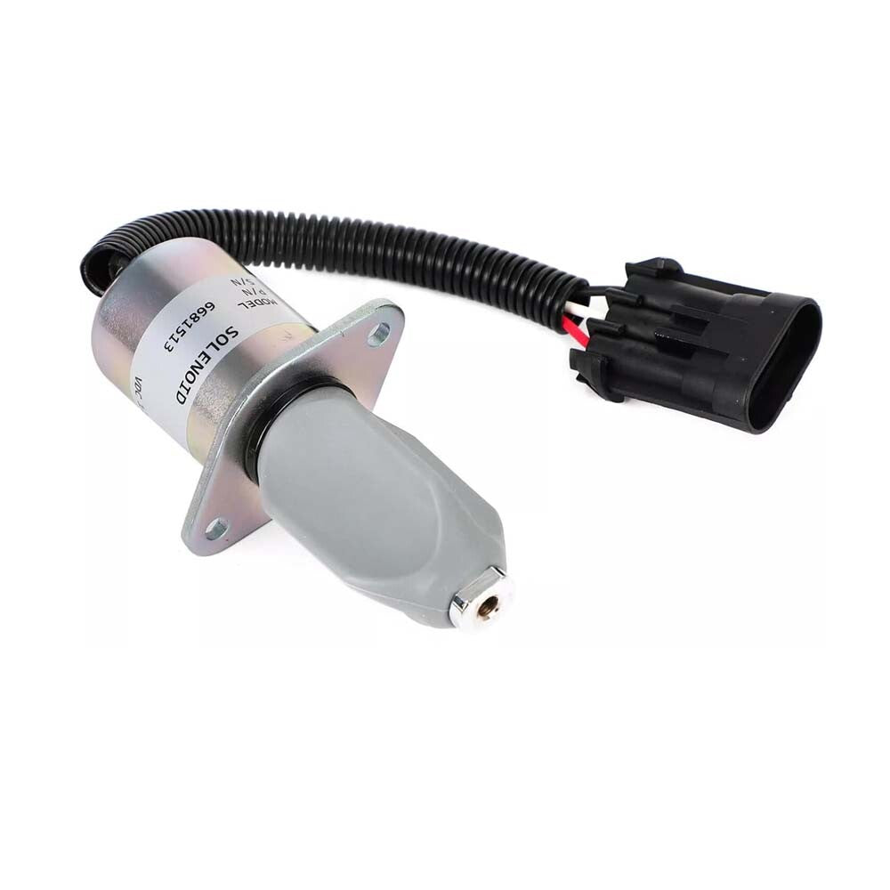 Fuel Shut Off Solenoid 6681513 For Bobcat T190 S185 S175 S160 S150 7753 773 763