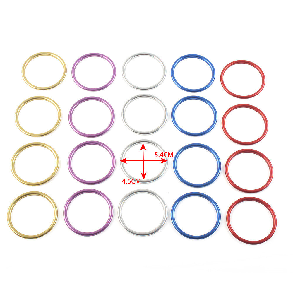 Center Console AC Air Condition Vent Outlet Inner Ring Cover Trim for Audi A1 S1