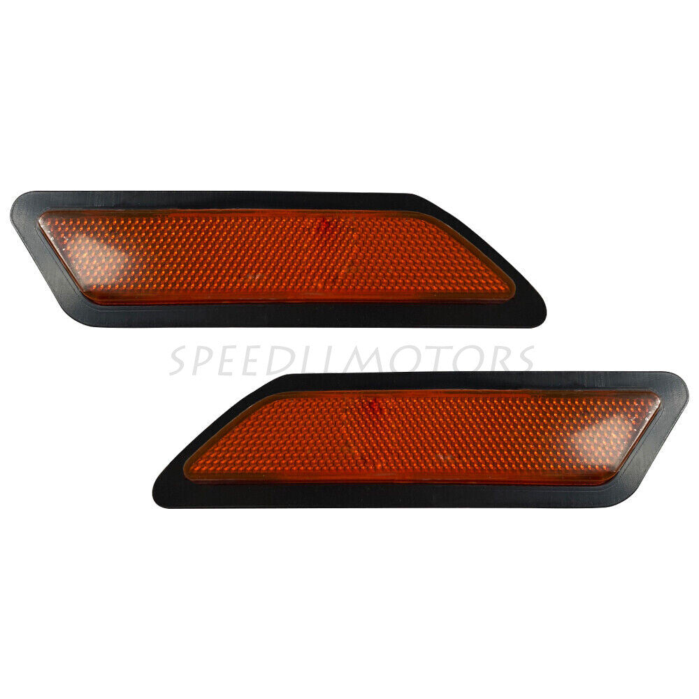 Left Right Fit for BMW 320i 328i 335i Front Bumper Reflector Side LED Marker Light