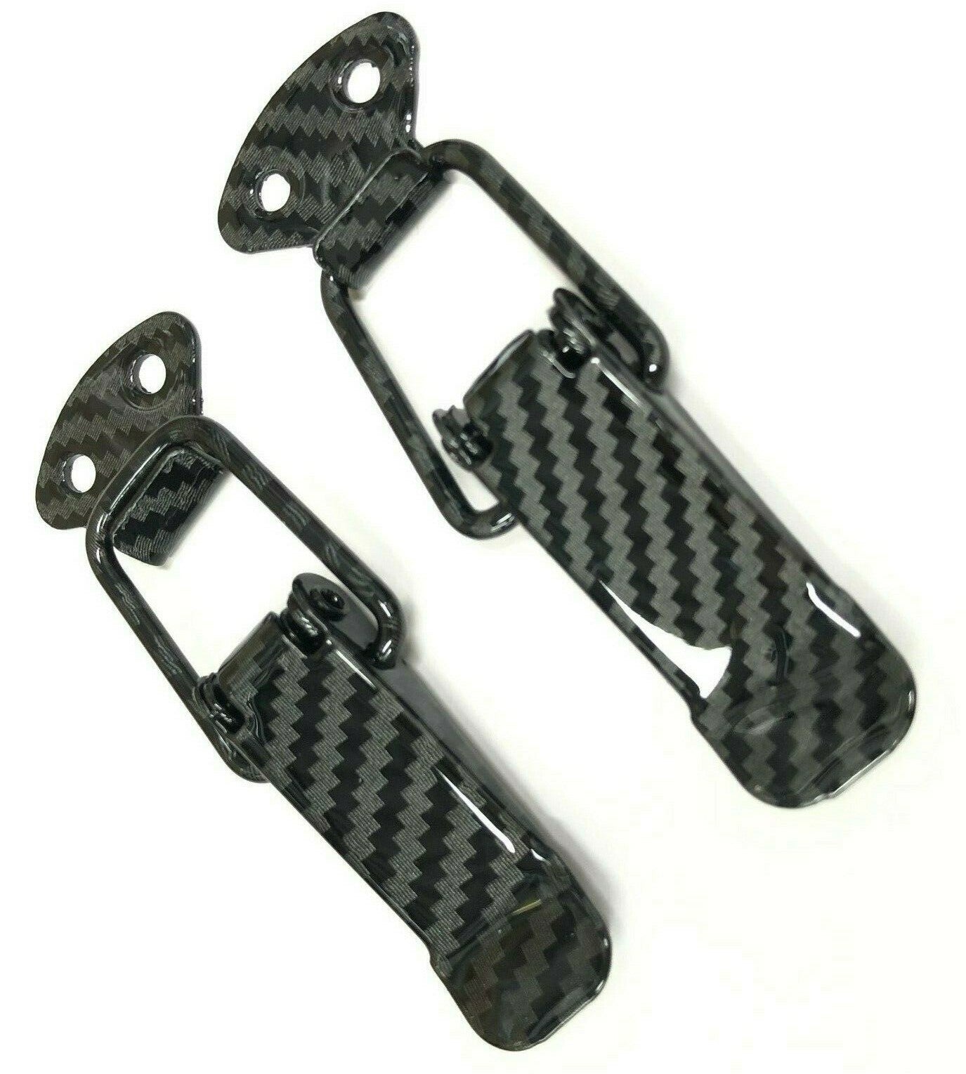 Universal Car Bumper Trunk Fender Hatch Lids Quick Carbon Fiber Release Fastener