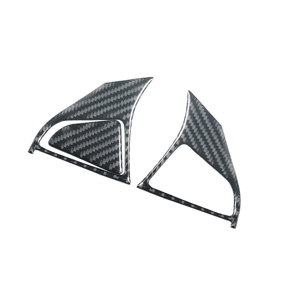 Carbon Fiber Steering Wheel Button Trim Type B for Chevrolet Sonic 2012-2016