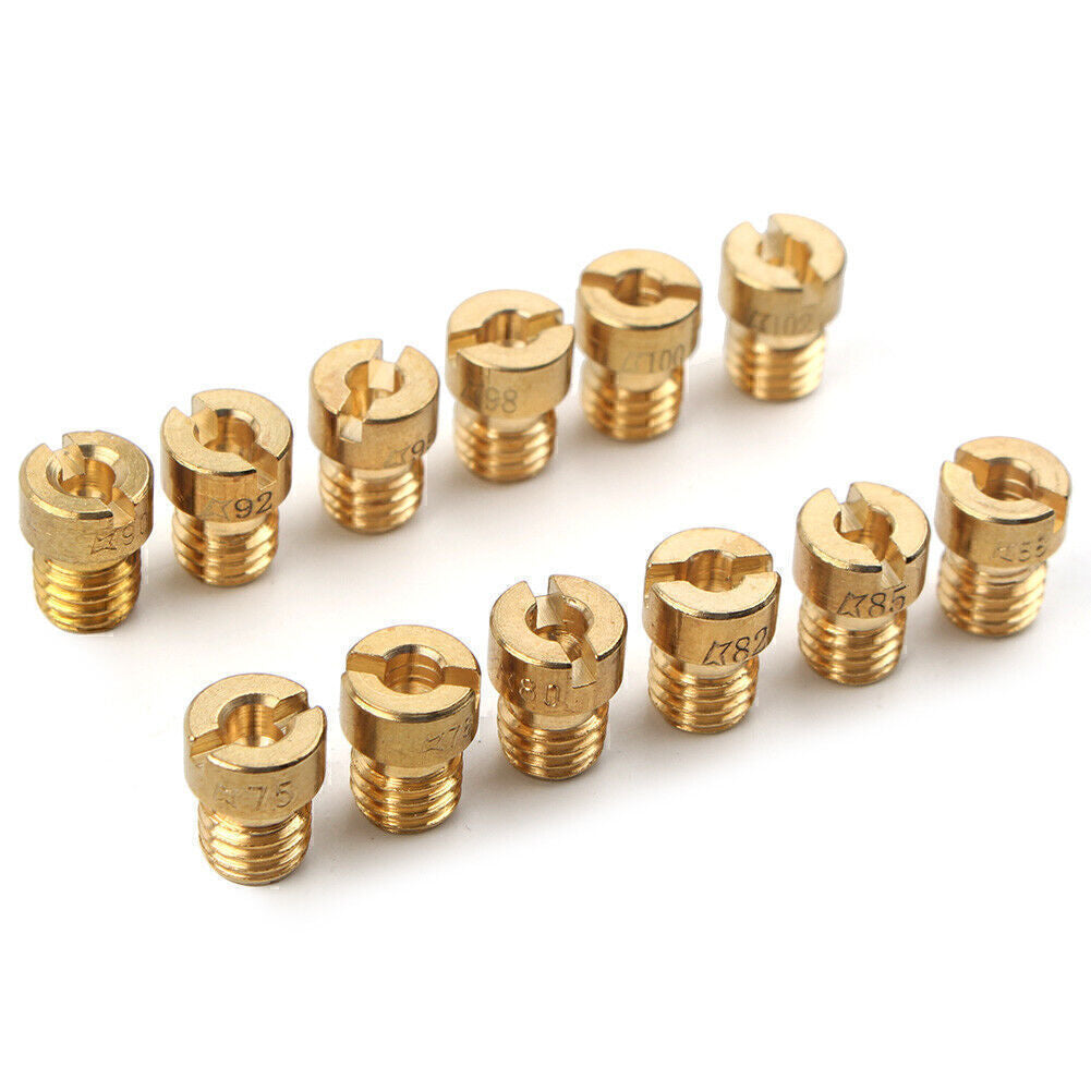 5mm Replacement Carburetor Carb Main Jets 75-102 Fit Dellorto Sha Phbg Phbd