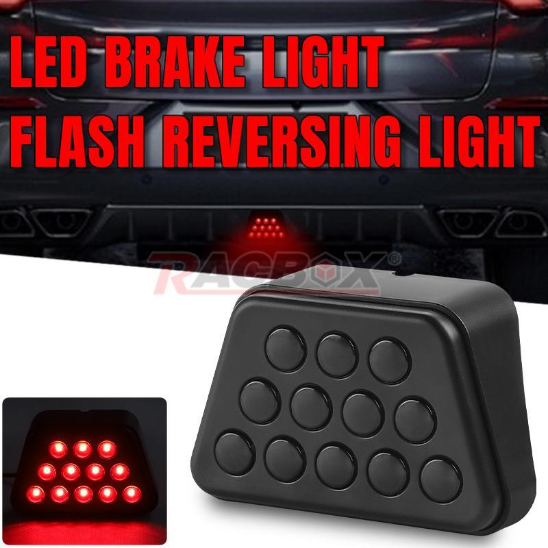 F1 Style Flash 12 LED Brake Light Third Rear Stop Tail Warning Pilot Fog Lamp