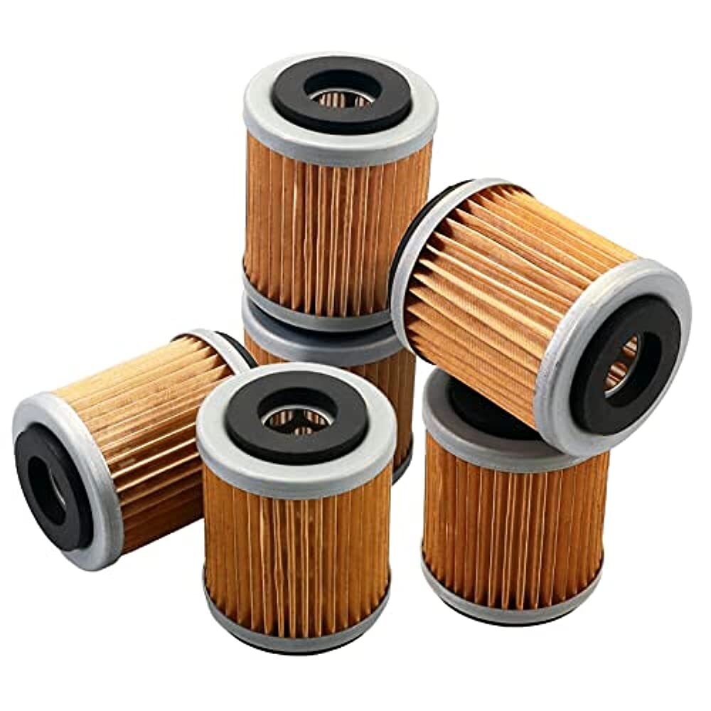 6-Pack Oil Filter Filters for Yamaha 350 Warrior 350 Wolverine 350