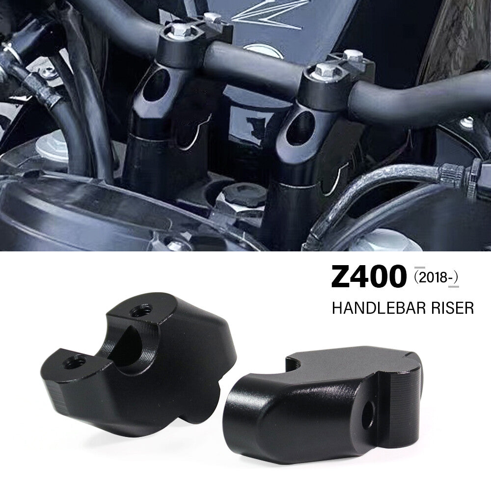 Dirt Bike Handlebar Riser Heightening Clamp Mount for Kawasaki Z400 Z 400 2018