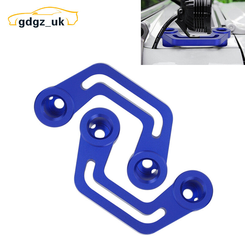 Blue Light Mounting Brackets for Auxiliary Light for Jeep for Wrangler JL/JLU 2018+