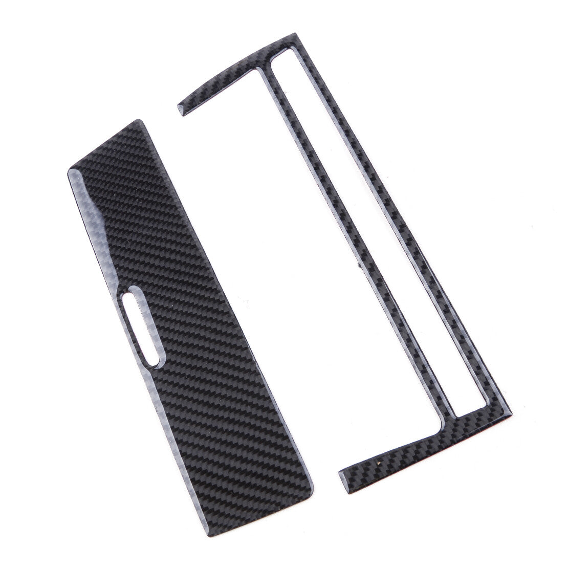 Carbon Console Cigarette Lighter Ashtray Panel Trim Fit for BMW E46 4 Door 98-06