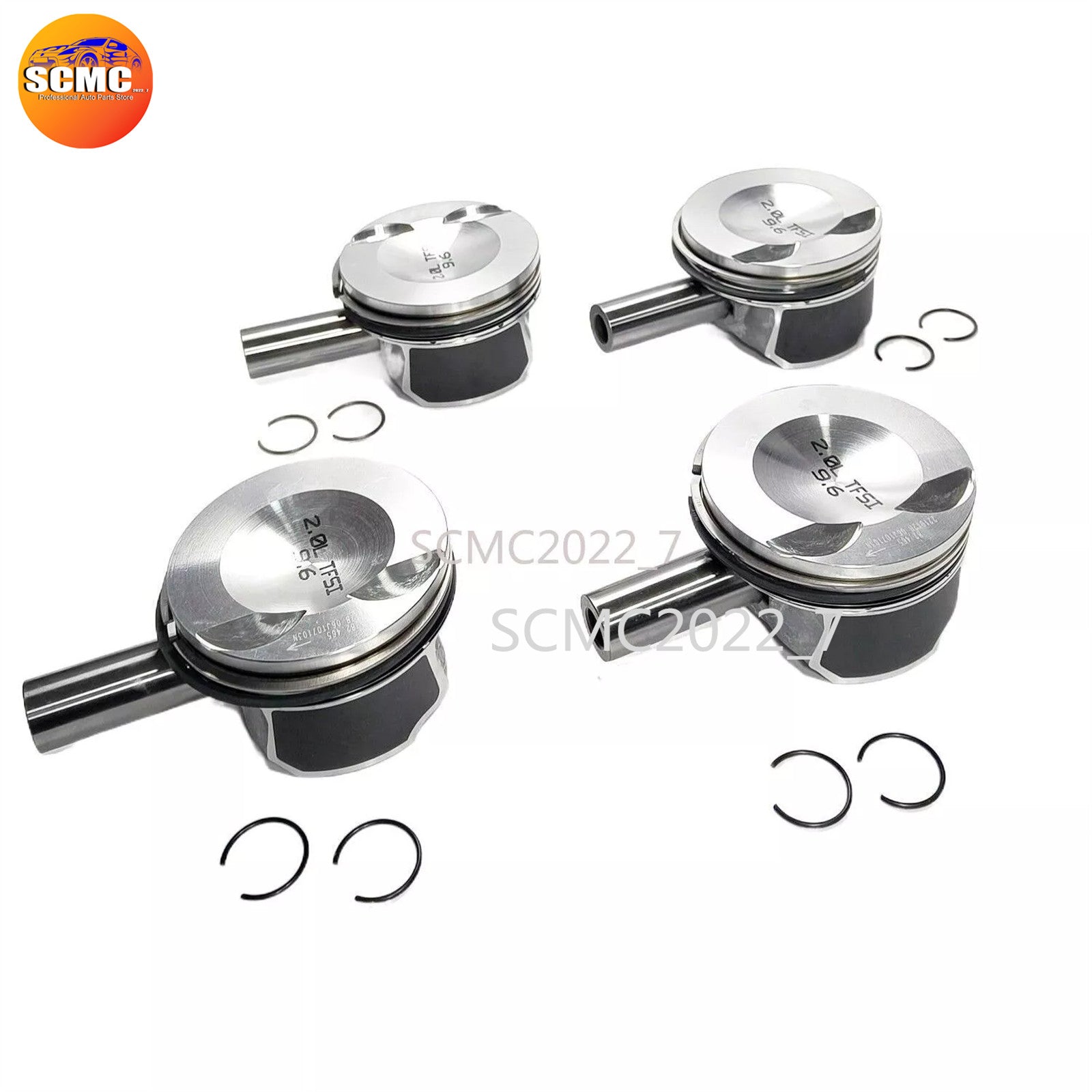 Upgrade 23MM Piston Ring Kit for VW for Tiguan for Golf for Passat for AUDI A6 Q5 06H107065DD